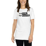"Live Boldly, Age Gracefully" Unisex T-shirt