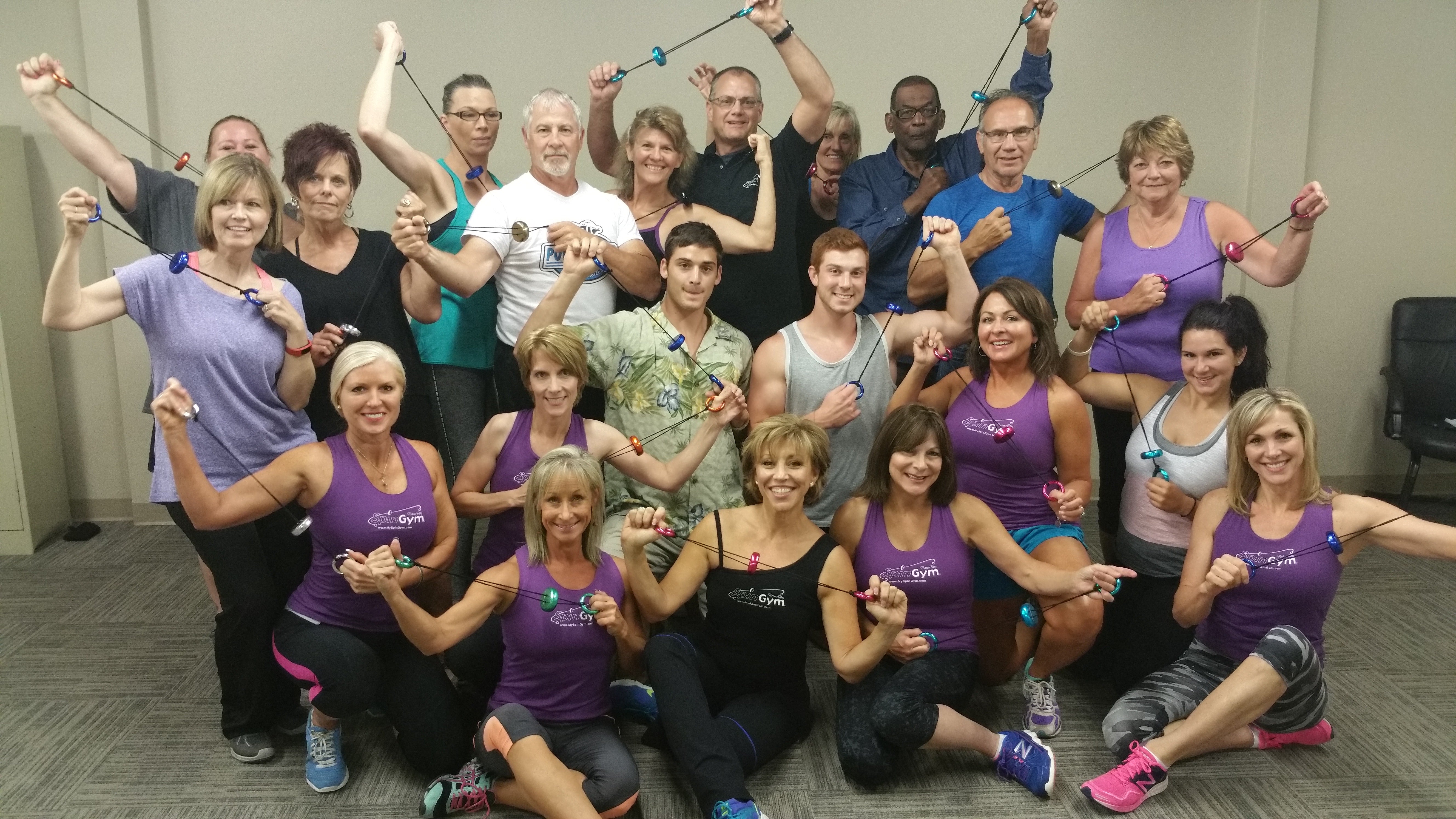 Forbes Riley SpinGym - THE PERECT at HOME Workout. Anytime, Anywhere!