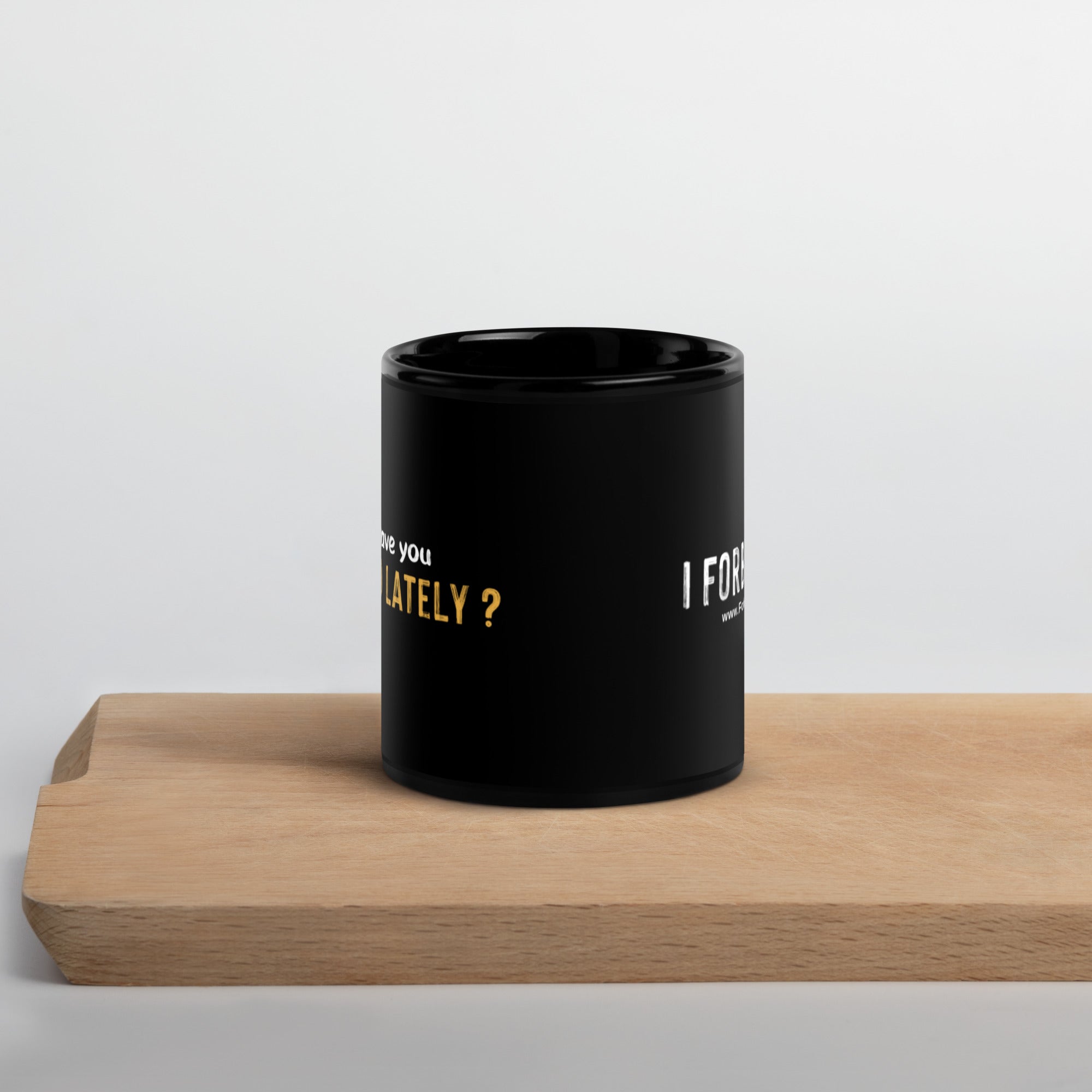 What Have You Forbes'd Lately? - Black Glossy Mug