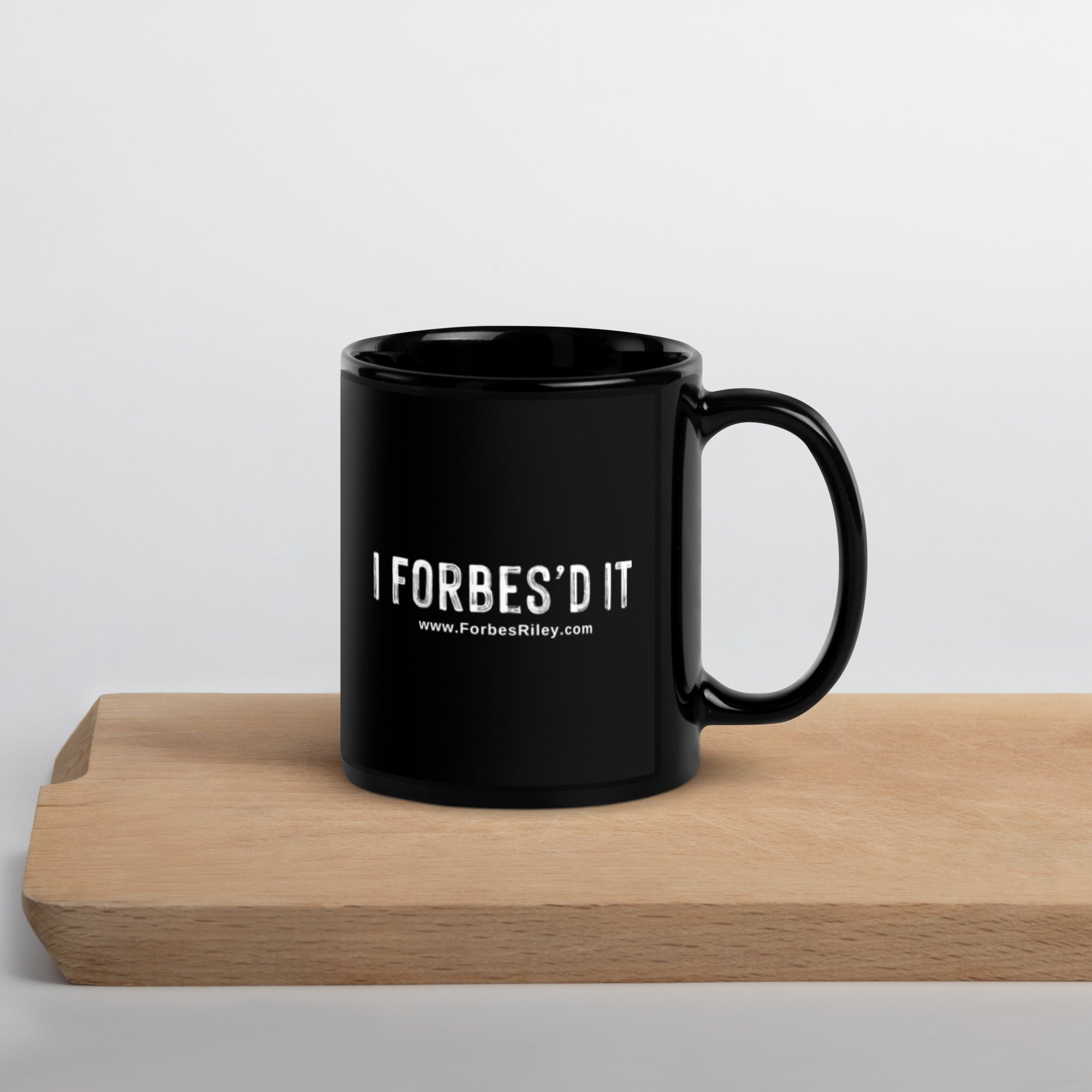 What Have You Forbes'd Lately? - Black Glossy Mug