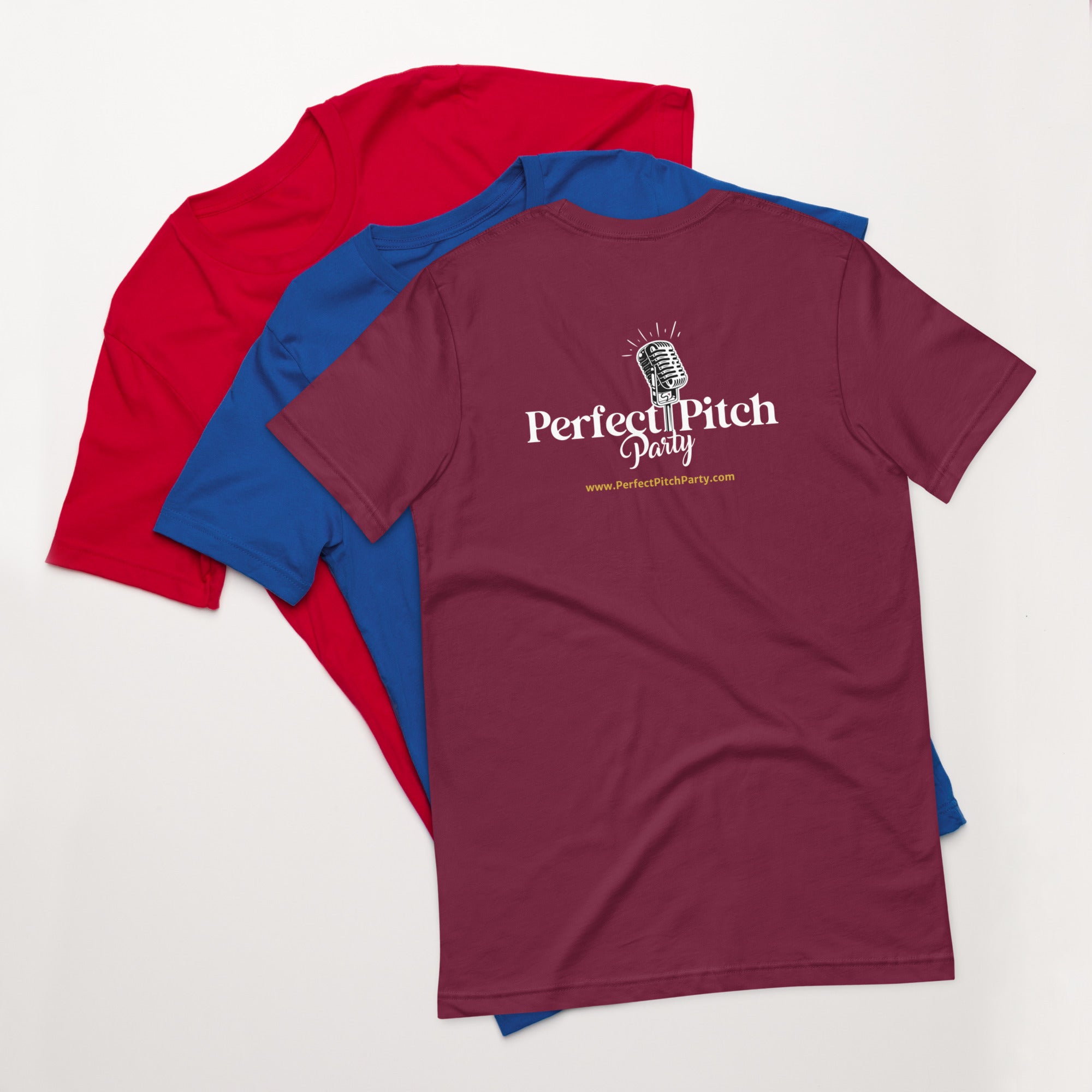 "I Survived The Perfect Pitch Party" T-Shirt